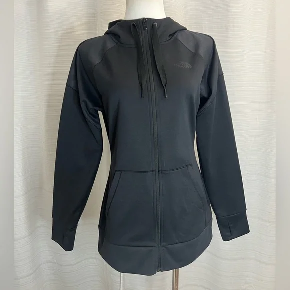 The North Face Women’s Suprema Full Zip Hooded Jacket Size Medium Black NWOT - Picture 3 of 13